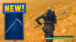 NEW Scythe Pickaxe RETURNS wthe Braniac Skin Fortnite [upl. by Annabella526]