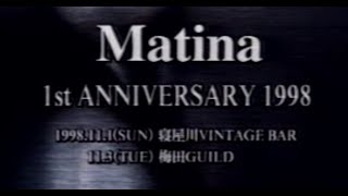 VHS VA Matina  1st ANNIVERSARY 1998 [upl. by Irwinn]