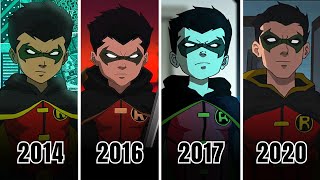 The Evolution of Damian Wayne Robin The DC Animated Movie Universe [upl. by Kcirdaed749]