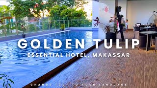 Staying at a hotel near Losari Beach  Golden Tulip Essential Makassar South Sulawesi [upl. by Negem654]