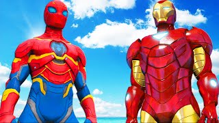 New Stark City SpiderMan VS Iron Man  Extremis [upl. by Garth]