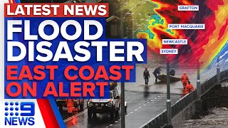 NSW amp QLD flooding Heavy rain incoming Sydney evacuations  9 News Australia [upl. by Baird]