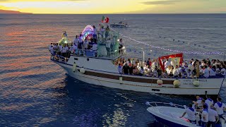 Processione dellEffige S Maria di Porto Salvo nella costa marittima e tradizionale quotMurrataquot [upl. by Yorztif817]