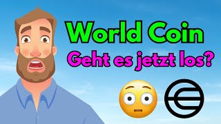 WORLD COIN  kaufen oder verkaufen🤔📈 [upl. by Ahsiened191]