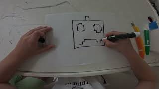 How to draw a Minecraft jacko’lantern ￼ [upl. by Duntson]