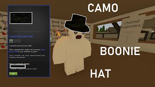 Camo Boonie Hat  Unturned Item Showcase [upl. by Gabriel766]