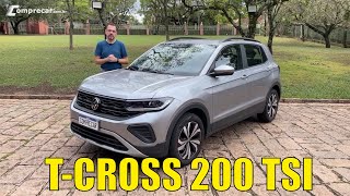 Avaliação Volkswagen TCross 200 TSI 2025  Versão do custobenefício [upl. by Arriec]