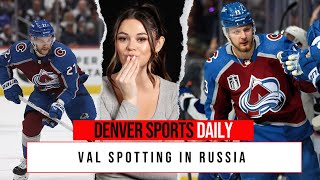 Val Nichushkin has been spotted and he’s back playing hockey  Denver Sports Daily [upl. by Goodspeed]