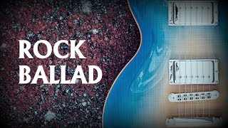 Emotional Rock Ballad Guitar Backing Track D Minor [upl. by Donadee]