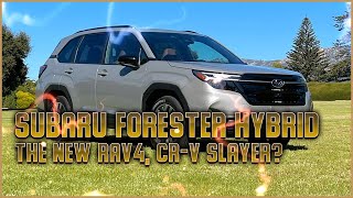 2025 Subaru Forester Hybrid Shifting the Game for CRV RAV4 [upl. by Gniw750]