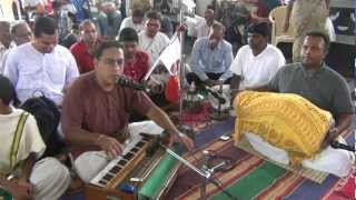 Swaroop Damodar Pr Part1 at the 36 Hour Kirtan in Sri Lakshmi Narasimha Temple Bangalore [upl. by Semaj]