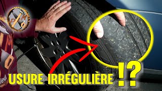 Le PNEU AVANT extérieur droit est plus usé que le gauche 🤔😱 Conseils et outillages  Entretien auto [upl. by Hubble131]