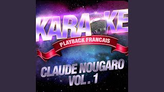 Nougayork — Karaoké Playback Instrumental — Rendu Célèbre Par Claude Nougaro [upl. by Hump]