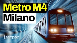 Gli aspetti tecnici della costruzione della nuova metropolitana M4 la linea blu di Milano [upl. by Naveb]