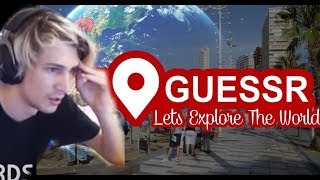 xQc Plays GEOGUESSR ft Moxy  with Chat [upl. by Omura192]