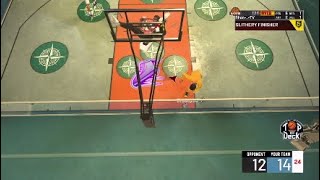 How To Do NBA 2k22 Euro Step Cages Glitch From 3pt Line Tutorial [upl. by Forrester]