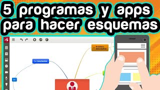 Los mejores 5 programas y aplicaciones para hacer esquemas [upl. by Jasisa]