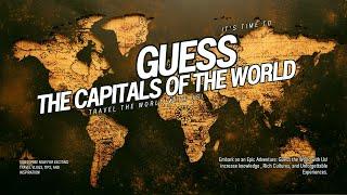 Guess the World Capitals Quiz Part 2 [upl. by Vasily]