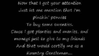 Kountry Gentleman lyrics [upl. by Rakel367]