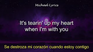 NSYNC  Tearin Up My Heart  LyricsLetra  Subtitulado al Español [upl. by Suckow]