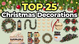 25 Best Christmas Decorations 2024 [upl. by Boylan23]