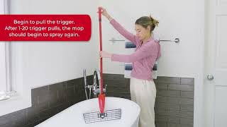 How to unclog the OCedar ProMist MAX Microfiber Spray Mop [upl. by Budworth]