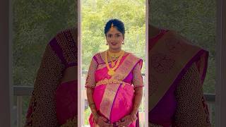 Baby Shower Makeover babyshower hairstyle muhurthamlook groommakeup tamilnadu [upl. by Idnib]