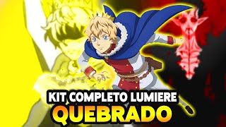 LUMIERE CHEGOU KIT COMPLETO MUITO ABSURDO 1º REI MAGO BLACK CLOVER MOBILE [upl. by Richma]