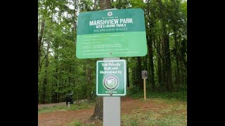 Marshview Park 2024  Mountain Bike Trails  The First Visit Virginia Beach VA [upl. by Nojel421]