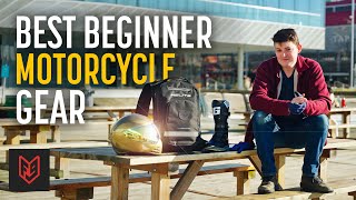 Best Beginner Motorcycle Gear of 2024  Review [upl. by Zoltai829]