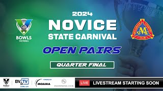 2024 Novice Carnival  Open Pairs  Qtr Final [upl. by Clova]