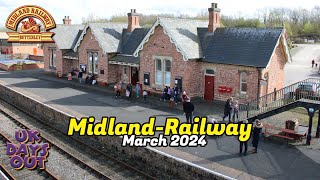 Visit to Midland Railway Derbyshire [upl. by Horbal357]