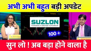 Suzlon Energy का Future क्या हैstock analysis Anil SinghviSuzlon Energy latest newstarget [upl. by Roswell]