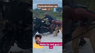 harleydavison automobile harleybikers ytshortviralvideotranding comedyfunny [upl. by Avat304]