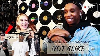 OUR FIRST TIME HEARING Eminem “Not Alike” ft Royce da 5’9 REACTION  MGK DISS 😳👀 [upl. by Bobbette]