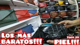 🔴Precios de Fabrica carteras mariconeras mochilas pecheras 100 piel ésto encontré te SORPRENDERÁS🔴 [upl. by Jumbala564]