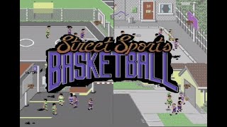 Street Sports Basketball The BEST BASKETBALL on Commodore 64 [upl. by Rafferty]