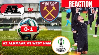 AZ Alkmaar vs West Ham 01 Live Stream Conference league Football Match UEFA Commentary Highlights [upl. by Htidirem]