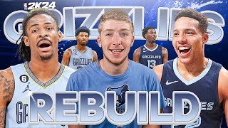 Rebuilding The Memphis Grizzlies In NBA 2K24 [upl. by Valerle403]