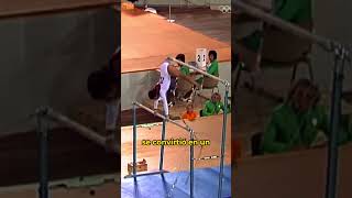 🤯 Movimiento prohibido en gimnasia shorts olympics gymnast viral [upl. by Wrigley]