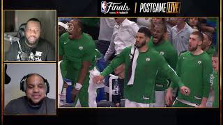 POSTGAME LIVE Boston Celtics vs Dallas Mavericks Game 3  NBAFinals Presented by YouTube TV [upl. by Anella876]