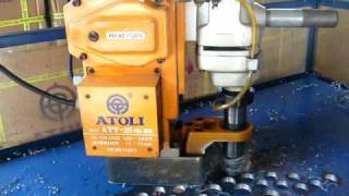 ATOLI  Automatic Magnetic Drill Model ATT35 [upl. by Marentic244]