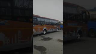 Hamro Pokhara Greyhound Bus with Full central duct AC free wifi Sofa coach amp Washroommirmibussewa [upl. by Imehon]