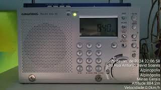 Rádio Bandeirantes AM 840 kHz São PauloSP  20012024 [upl. by Clint871]