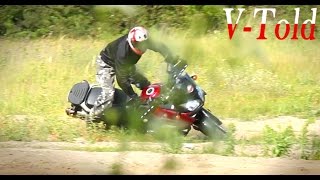 Suzuki VStrom 1000 Offroad amp Crash [upl. by Enitsirhc]