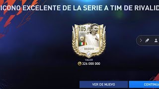 RECLAMANDO A BAGGIO ICONO PRIME  FIFA MOBILE 22 [upl. by Aluor]