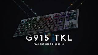 Introducing the G915 TKL Tenkeyless LIGHTSPEED Wireless Gaming Keyboard [upl. by Leahcimrej623]