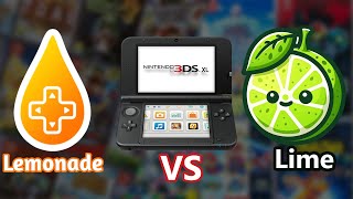 Lemonade vs Lime3DS Which 3DS Emulator is Better Citra fork [upl. by Aneral]