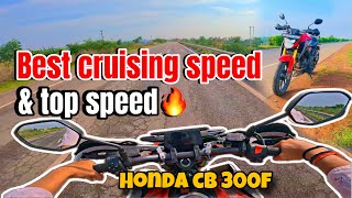 Best Cruising Speed of Honda CB300F  Top Speed of Honda CB300F  Chetak 9112 [upl. by Hulton33]