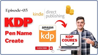 How to Create a Pen Name for Kindle Direct Publishing KDP [upl. by Hope]